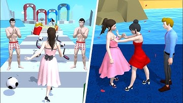 Girl Runner 3D 👰❤️🤵 All Gameplay Walkthrough Android IOS New Game