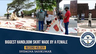 Biggest Handloom Skirt Made By A Female