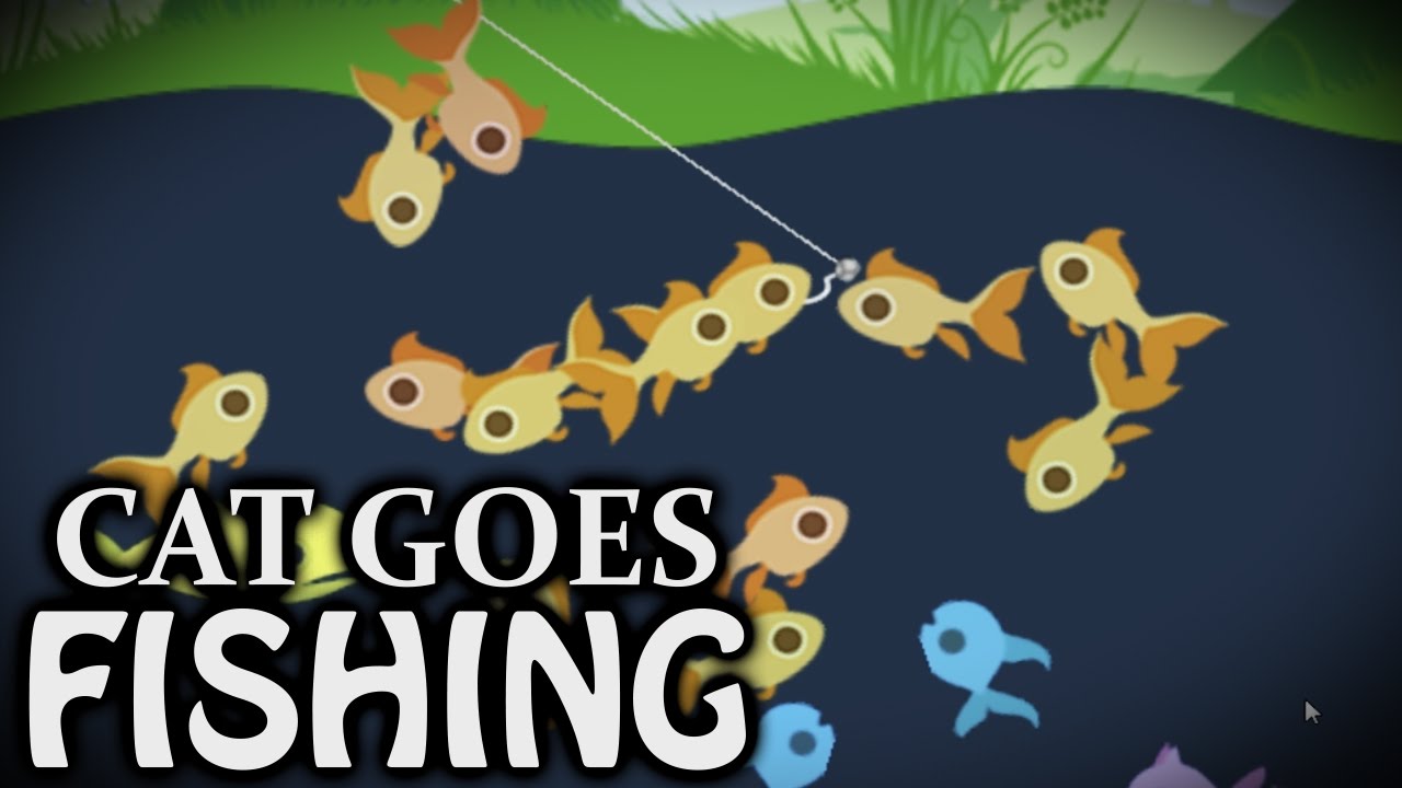 Картинка Рыб Из Игры Cat Goes Fishing Telegraph