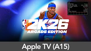 Apple TV 4K (A15) NBA 2K26 Arcade Edition - Performance