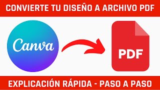 COVERTIR DISEÑO DE CANVA A PDF - 2022 ACTUALIZADO screenshot 2