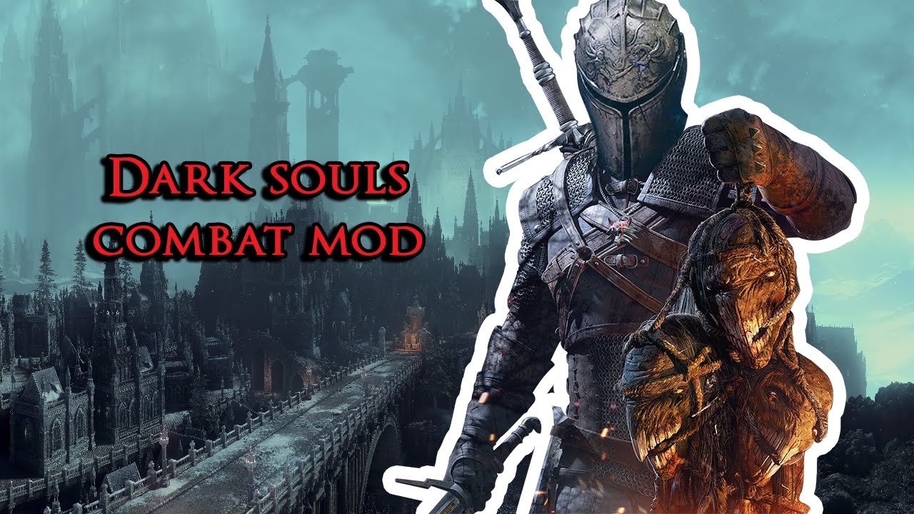 dark souls combat skyrim se