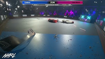 Caldera vs Jack Move - 3lb Robot Combat