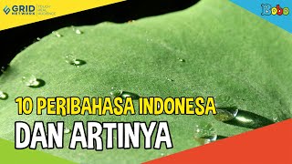 10 Peribahasa Indonesia dan Artinya - Fakta Menarik