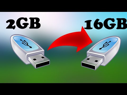 Vidéo: Comment Augmenter La Mémoire Sur Une Clé USB