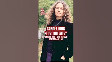 Thumbnail of Carole King “It’s Too Late” #70s #music #shorts (Episode 22)