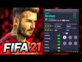 David Beckham In FIFA 21 Career Mode! *EXCLUSIVE FIRST LOOK*