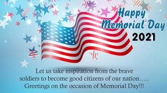 Happy Memorial Day 2021 Happymemorialday - Youtube