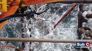 Ultrasonic Thickness Measurement using our Robotic Crawler