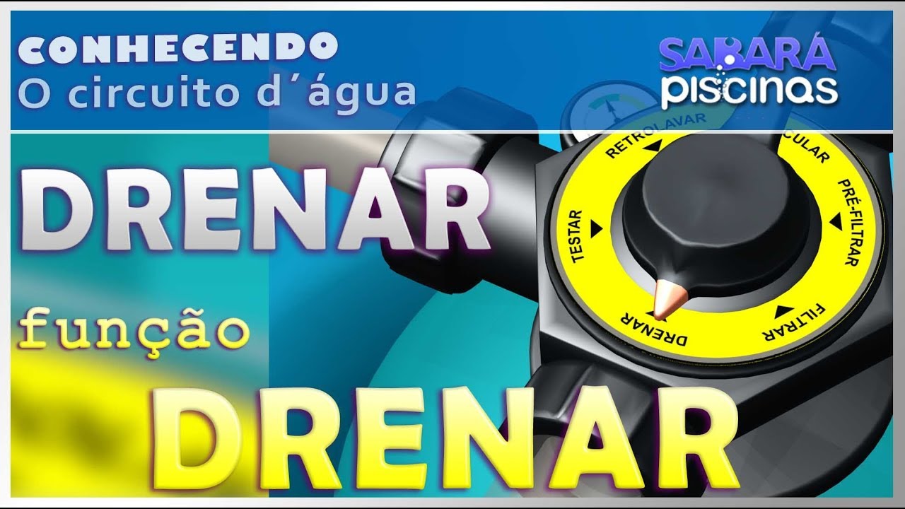 Posição Dos Registros Para Drenar A Piscina - RETOEDU