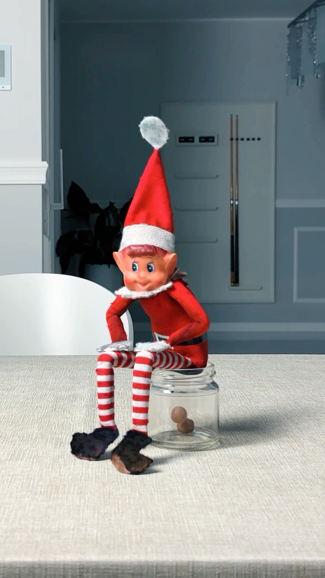 Elf on the Shelf is coming.. ?? STAY TUNED   ⏰ #elfontheshelf #visualeffects #vfx #3d #cgi