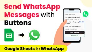 How to Send WhatsApp Messages with Quick Reply Buttons & Call to Actions - WhatsApp Automation screenshot 2
