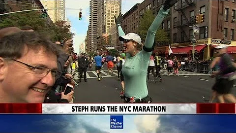 Stephanie Abrams Runs New York City Marathon