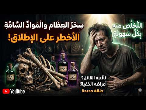 سحر العظام والمواد السامة الاخطر على الاطلاق وماذا يفعل فى الانسان واعراضة والتخلص منة بكل سهولة 