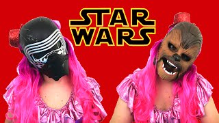 Star Wars Masks Chewbacca & Kylo Ren | TOY REVIEW | KiMMi THE CLOWN