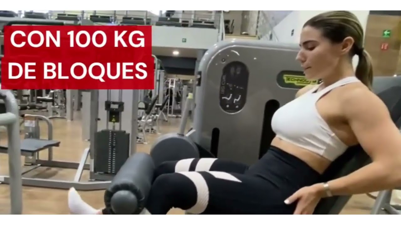 Máquina de extensión y flexión de piernas YouTube