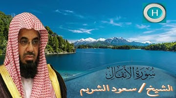 سورة الأنفال من مصحف الشيخ سعود الشريم