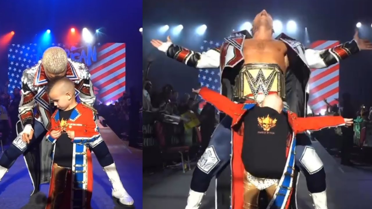 Cody Rhodes shares heartwarming moment with a fan at recent WWE show ...