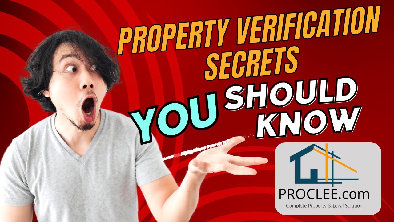 Proclee.com - Property Verification Portal and Why property ...
