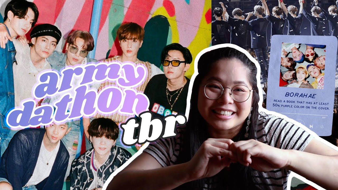 joining a bts readathon! 💜  ARMYdathon TBR ☺︎ booktube philippines