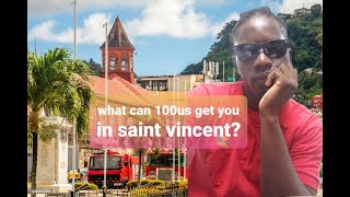 What can $100 us dollar's get you in Saint Vincent?