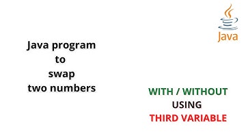 Java program to swap two numbers with and without using third variable | Code eureka