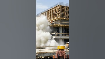 Whole structure down in moments!