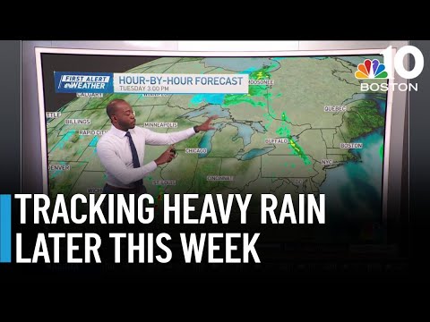 Tracking mid-week rain — and more patchy rain over the weekend - YouTube