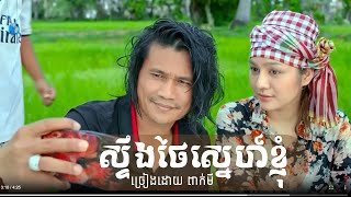 Video thumbnail of "ស្ទឹងស្នេហថែស្នេហ៍ខ្ញុំ ពាក់មី Cover song  បទថ្មី ពាក់មី  Pak mi new cover song"