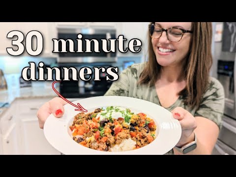 EASY 30 MINUTE DINNERS YOUR FAMILY WILL LOVE! | WINNER DINNERS 132 ...