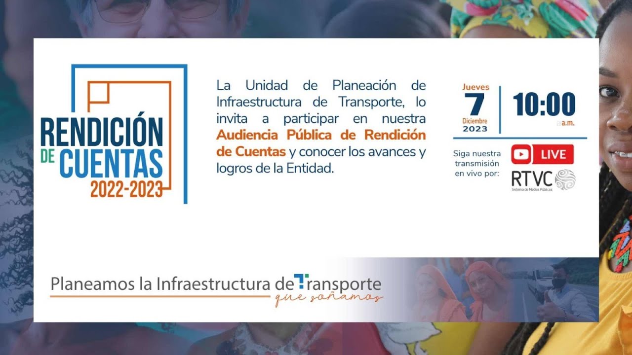 Audiencia Pública de Rendición de Cuentas UPIT 2022-2023 - YouTube