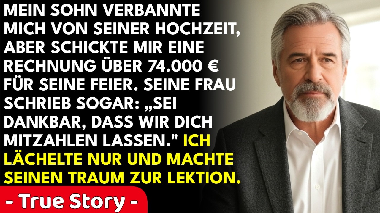 Ich stand im Bademantel in der Küche, als ich den handgeschriebenen Brief meiner Schwiegertochter öffnete – und musste kalt lachen. Sie bat mich, 74.000 Euro für ihre Hochzeit zu überweisen. Eine...