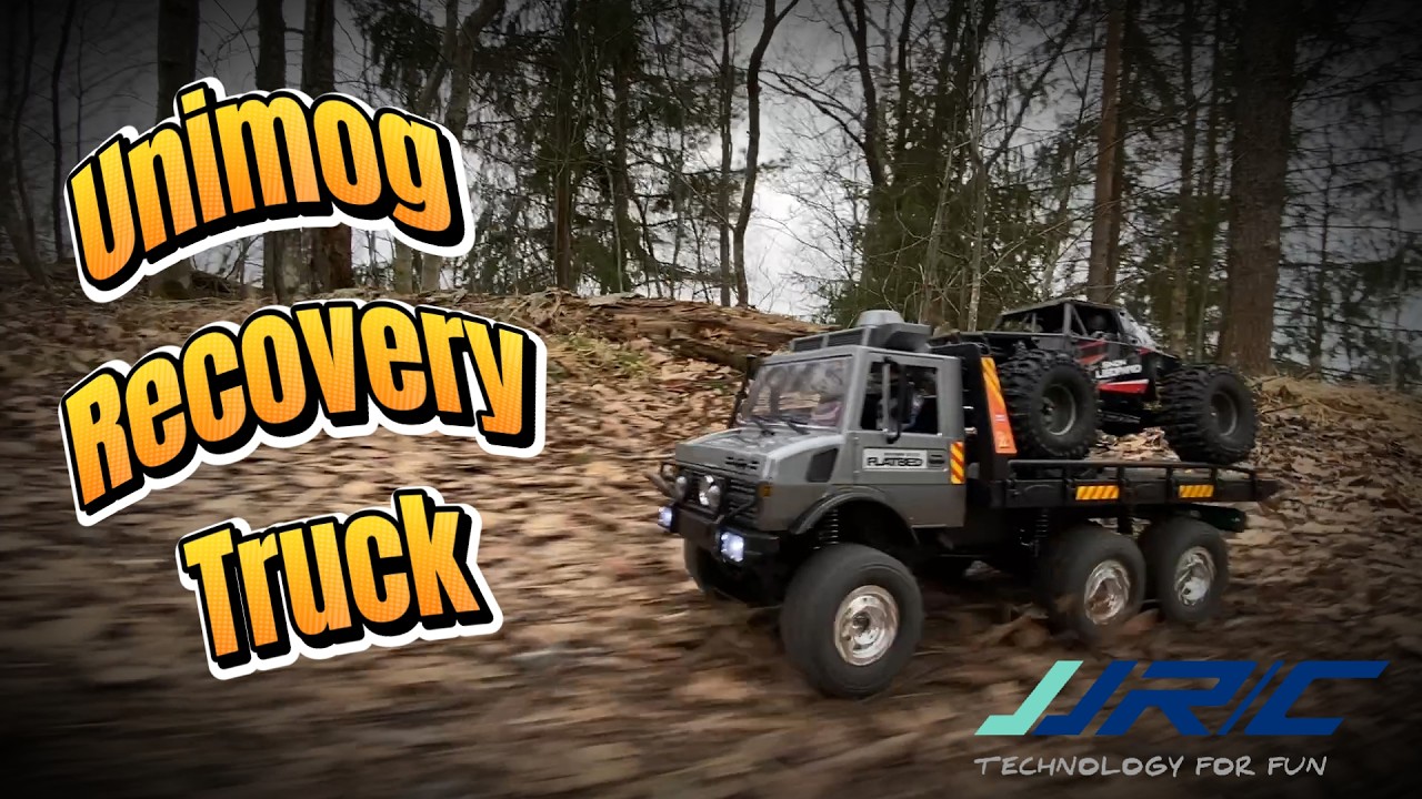 JJRC C8823 6x6 'Unimog' Test Run - YouTube