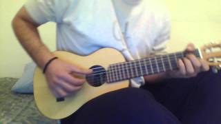 Video thumbnail of "stand by me on guitalele"