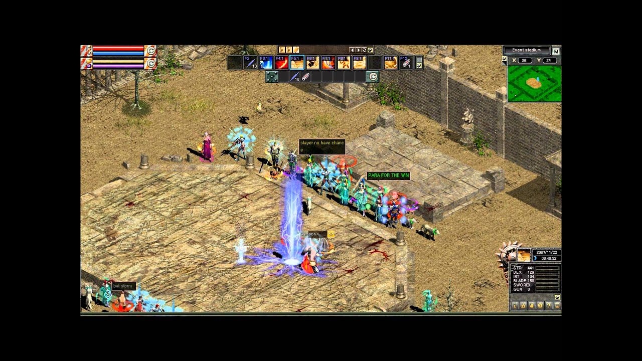 DarkEden IgnitedGames: CrimsonX vs Elizibeth