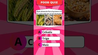 Preguntas de Alimentos #quiz #desafíos #trivia #quiztime #shorts #comida #alimentos #frutas