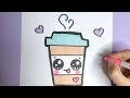 Kawaii kaffee getrnk malen  kawaii bilder zum nachmalen