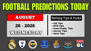FOOTBALL PREDICTIONS TODAY | Laliga | EFL Cup | Champions League | Saudi Pro League | GoalIQ