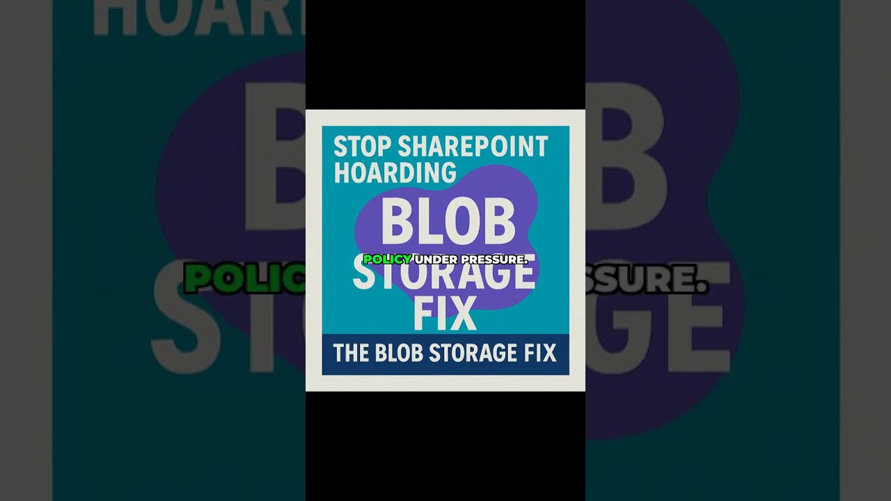 Stop Hoarding: SharePoint Cleanup Secrets 🚀 #shorts #datagovernance