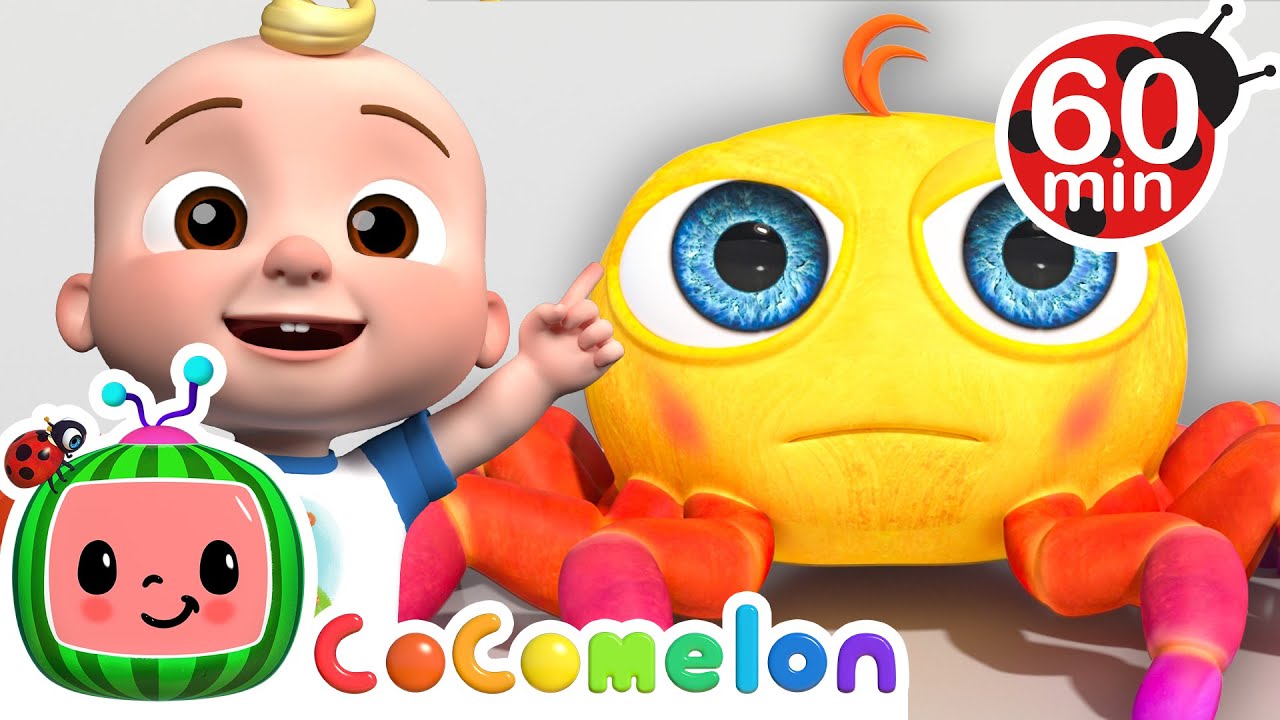 Save the Itsy Bitsy Spider!🕷️ | CoComelon | Animals for Kids | Sing Along | Learn about Animals