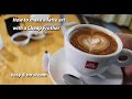 How to make a latte art with a Cheap Milk Frother