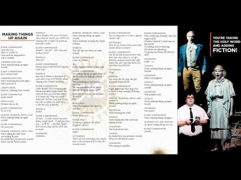 Book of Mormon - Making Things Up - Lyrics