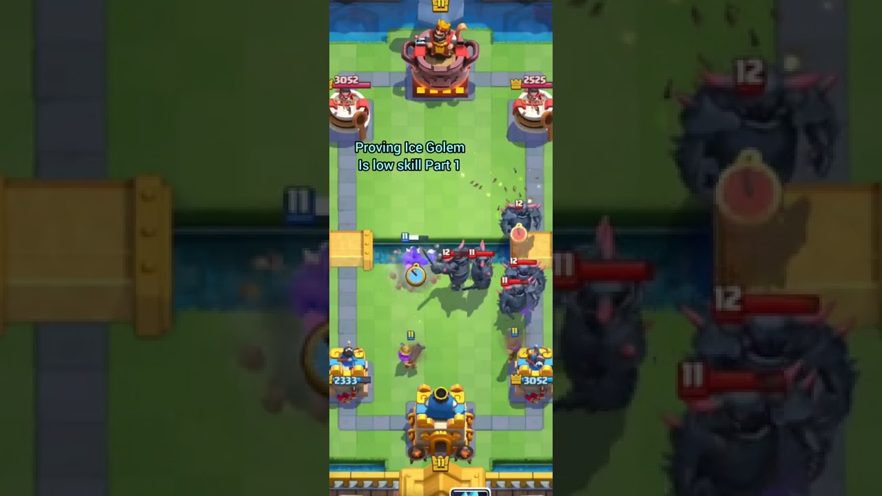 Доказательство того, что ледяной голем — это низкоуровневое столкновение