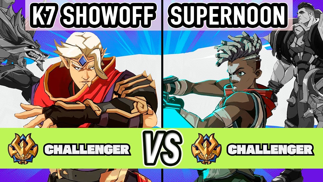 2XKO ▰ K7 Showoff (Warwick / Yasuo) vs Supernoon (Darius / Ekko) ▰ High Level Gameplay