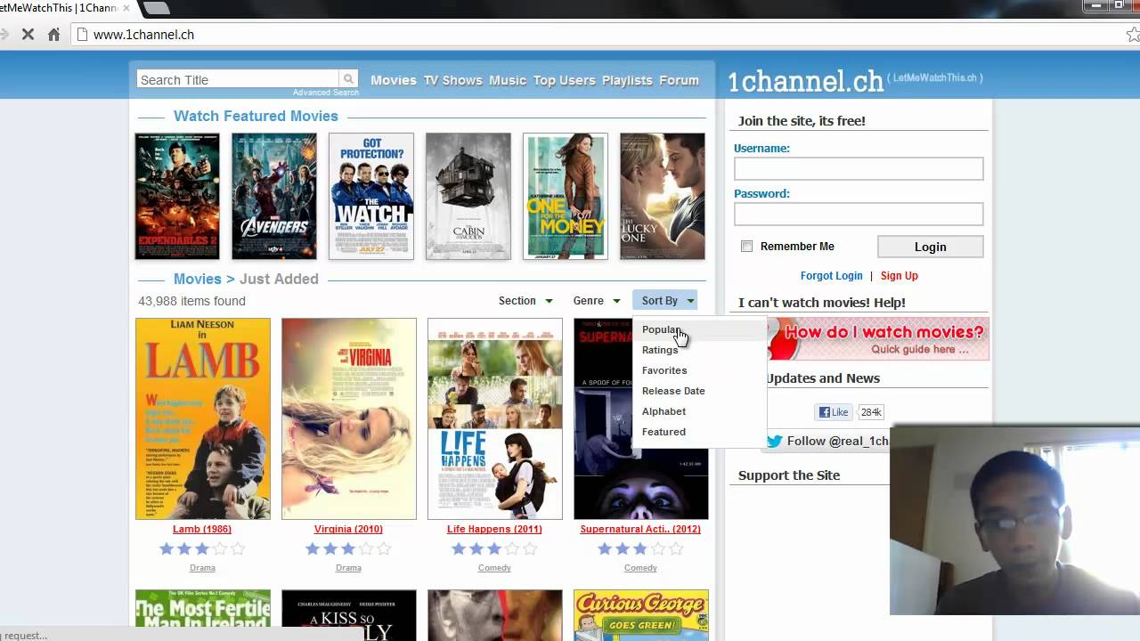 Free movies online to watch at 1channel.ch