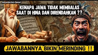Kenapa Jawa Tdk  Membalas Saat Dihina  Direndahkan  Jawabannya Bikin Merinding
