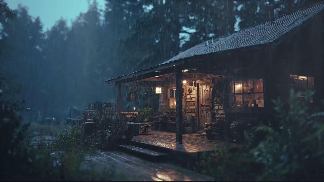 Most Realistic Heavy Rain and Thunder Sound for Deep Sleep and Relaxation