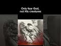 You just have to fear only from God #reels #motivational #short