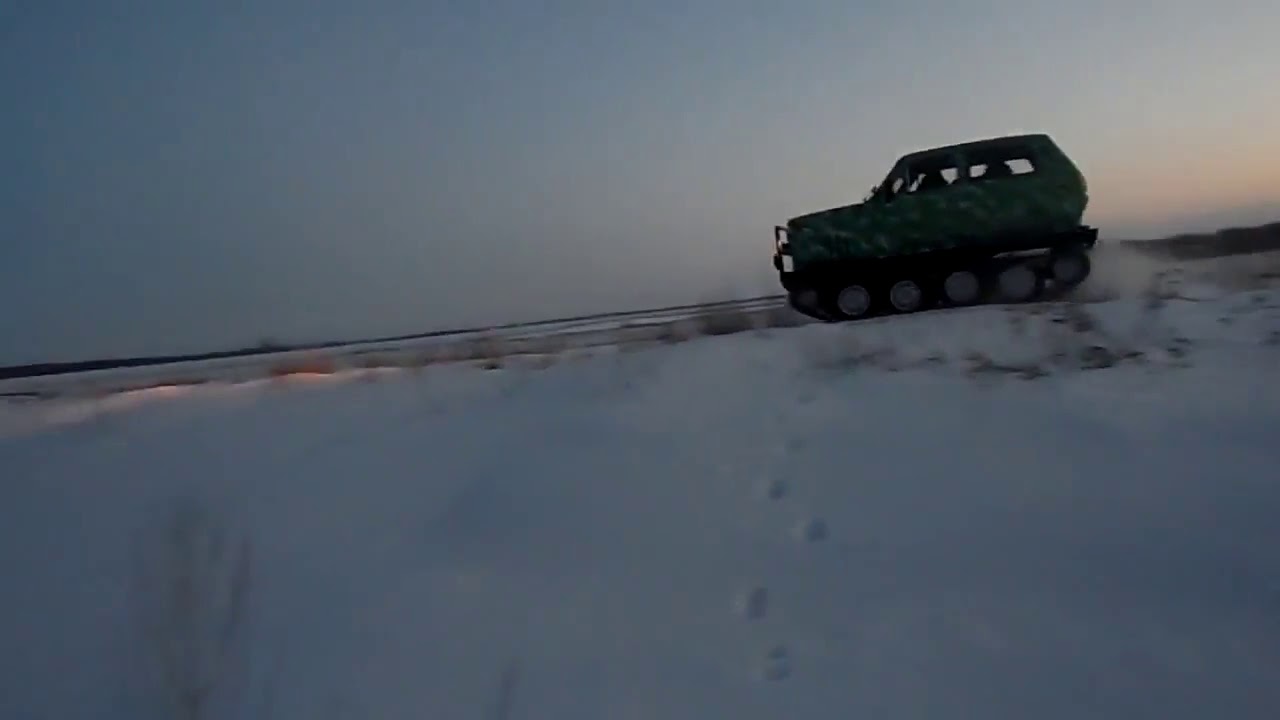 Нива на гусеницах видео