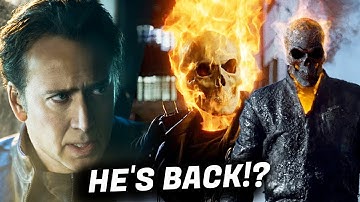 Nicolas Cage Rumoured To Return As GHOST RIDER